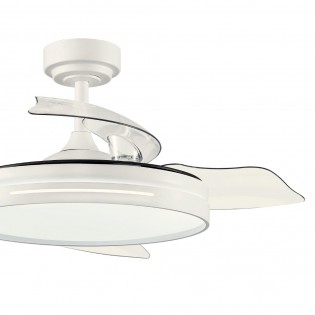 Ventilador LED aspas retráctiles Anemoi CCT (72W)