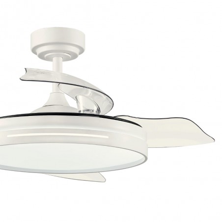 Ventilador LED aspas retráctiles Anemoi CCT (72W)