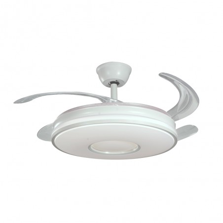 Ventilador LED aspas retráctiles Sotovento CCT (72W)