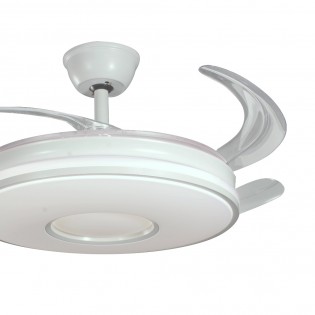 Ventilador LED aspas retráctiles Sotovento CCT (72W)