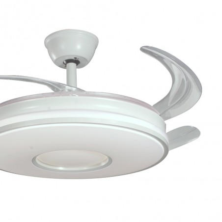 Ventilador LED aspas retráctiles Sotovento CCT (72W)