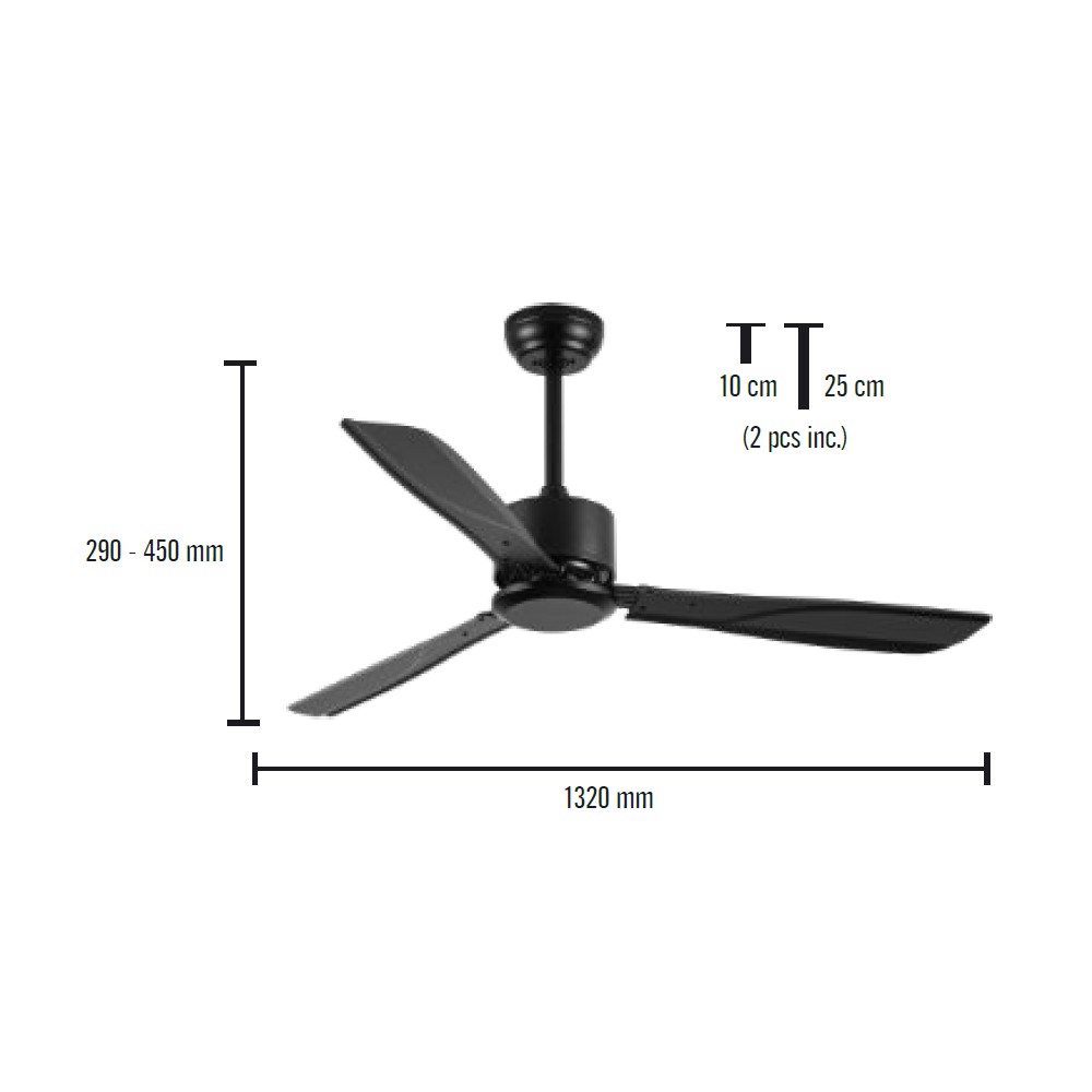 ventilador techo sharki