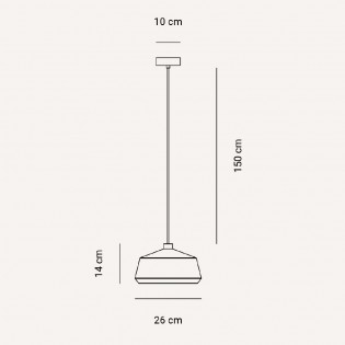 Lámpara de techo Ibiza Plano