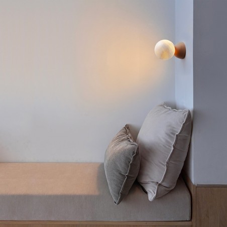Aplique de pared Abisal Alabastro
