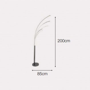 Lámpara de pie LED Jiraffa (80W)