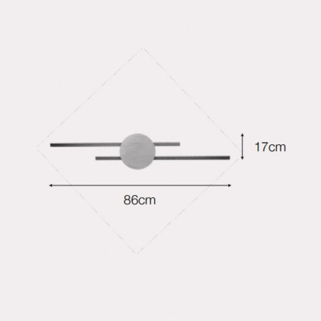Aplique de pared Led Jung (28W)