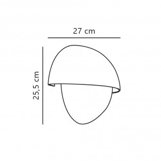 Aplique de exterior Scorpius Round Maxi