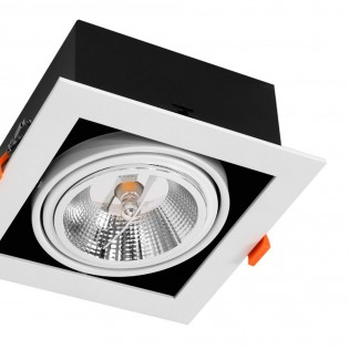 Empotrable de techo Plaza Cuadrado