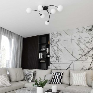 Plafón de techo Piresa (6...