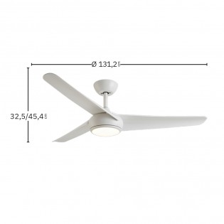 Ventilador de techo LED Patras CCT (24W)