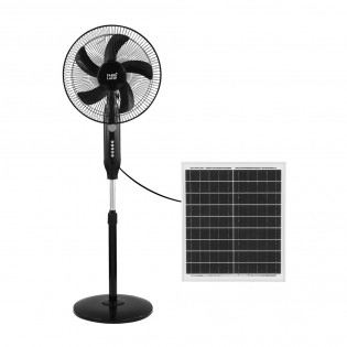 Ventilador de pie con panel...