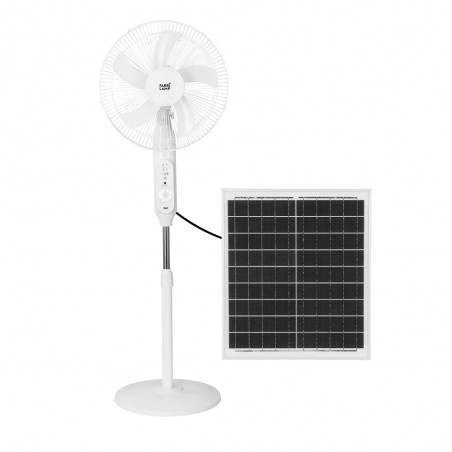 Ventilador de pie con panel solar Clima (30W)