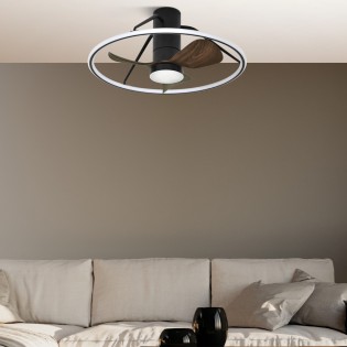 Ventilador de techo LED Oporto Mini CCT (46W)