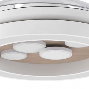 Ventilador de techo LED aspas plegables Cupido CCT Smart (55W)