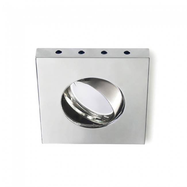 Empotrable basculante cuadrado Horus Cromo