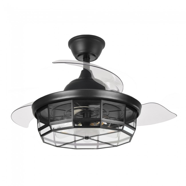 Ventilador con aspas plegables Tornado (5 luces)
