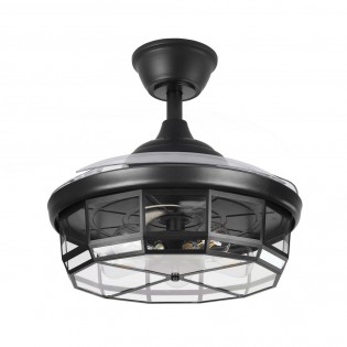 Ventilador con aspas plegables Tornado (5 luces)
