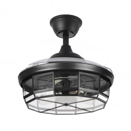 Ventilador con aspas plegables Tornado (5 luces)