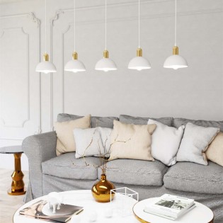 Lámpara colgante Rosemi (5 luces)