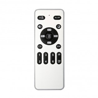 Ventilador LED con aspas retráctiles Astor CCT Dim (45+9W)