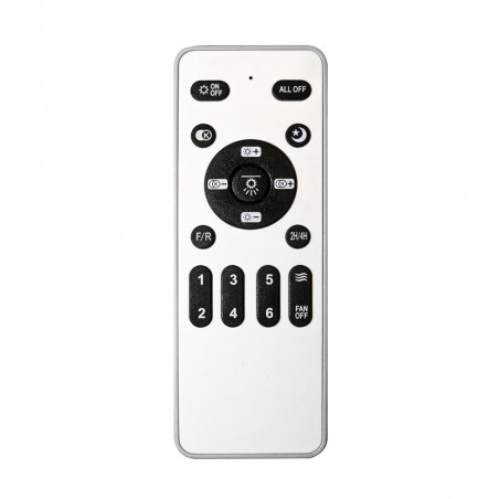 Ventilador LED con aspas retráctiles Astor CCT Dim (45+9W)