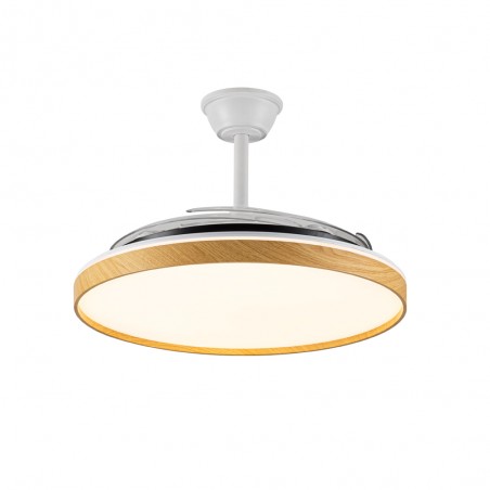 Ventilador LED aspas plegables Panam L CCT Dim (80W)