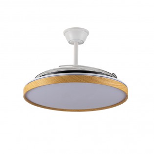Ventilador LED aspas plegables Panam L CCT Dim (80W)