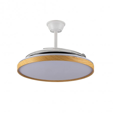 Ventilador LED aspas plegables Panam L CCT Dim (80W)