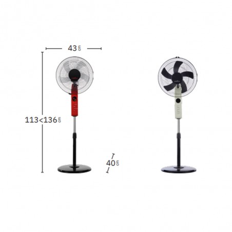 Ventilador de pie Circus (45W)