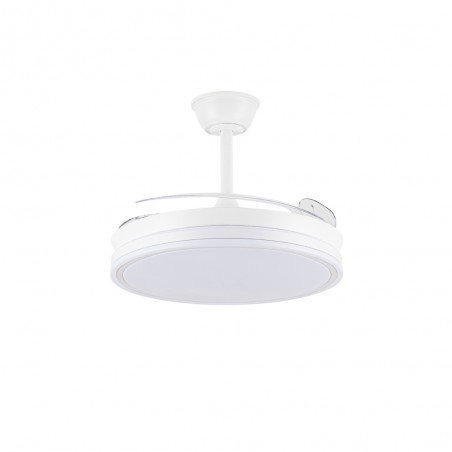 Ventilador LED aspas retráctiles Evo CCT Dim Smart (72W)