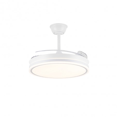 Ventilador LED aspas retráctiles Evo CCT Dim Smart (72W)