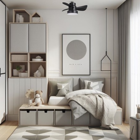 Ventilador LED rosca E27 Bayad CCT Dim (15W)