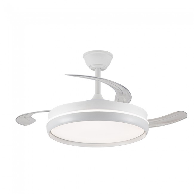 Ventilador LED aspas retráctiles Charly Evo CCT Dim Smart (72W)