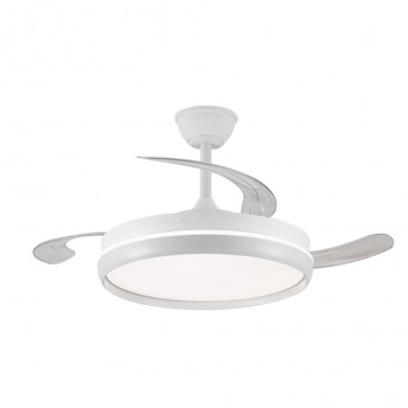 Ventilador LED aspas retráctiles Charly Evo CCT Dim Smart (72W)