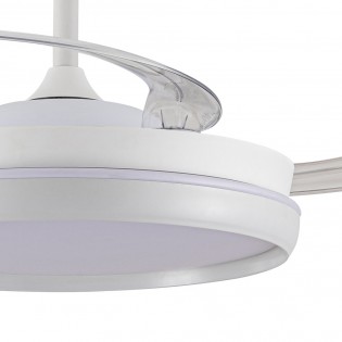 Ventilador LED aspas retráctiles Charly Evo CCT Dim Smart (72W)