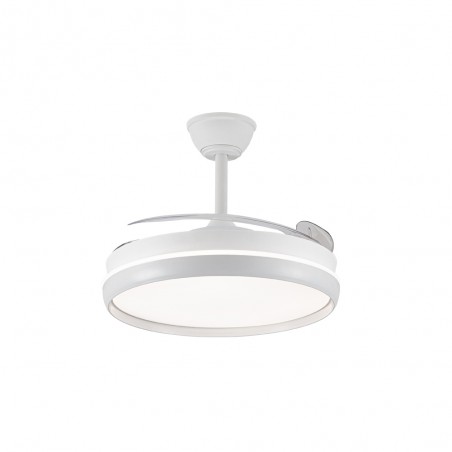 Ventilador LED aspas retráctiles Charly Evo CCT Dim Smart (72W)