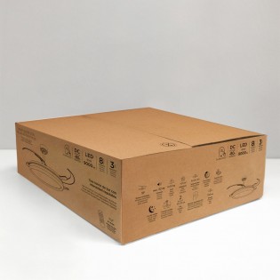Ventilador LED aspas retráctiles Charly L CCT Dim (80W)