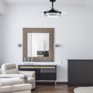 Ventilador LED aspas plegables Lander Mini CCT Dim (46W)