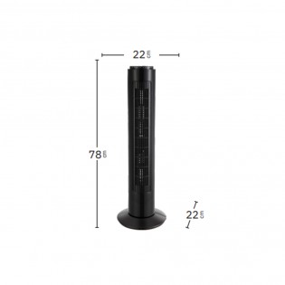 Ventilador de mesa torre Picaro 3 Velocidades (50W)