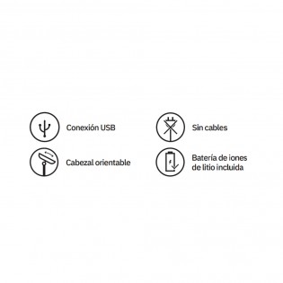 Miniventilador recargable con USB Lemosin (5W)