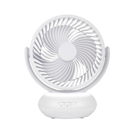 Ventilador con batería recargable y USB Bengali (5W)