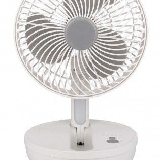 Ventilador con batería recargable y USB Pacheco (5W)