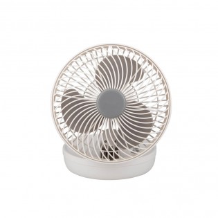 Ventilador con batería recargable y USB Pacheco (5W)