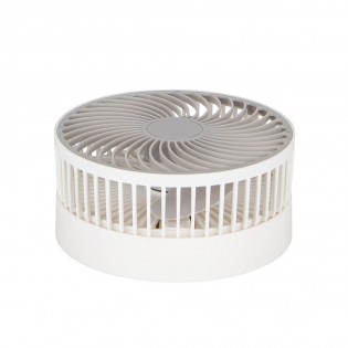 Ventilador con batería recargable y USB Jerico (5W)