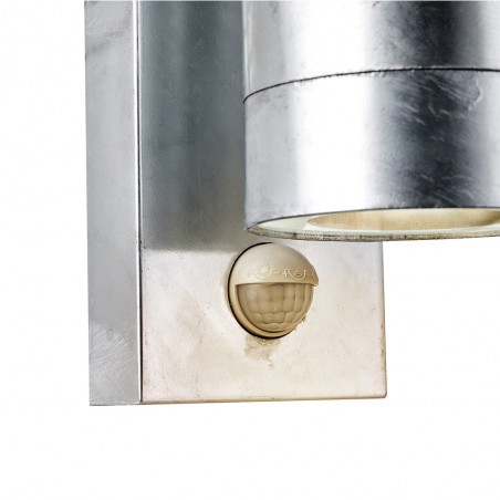 Aplique de exterior LED Tin Maxi Sensor Galvanizado