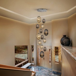 Lámpara colgante Ovila (13...