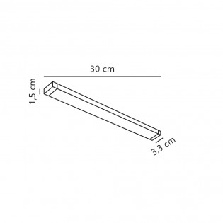 Bajomueble LED Preston 30 (4W)