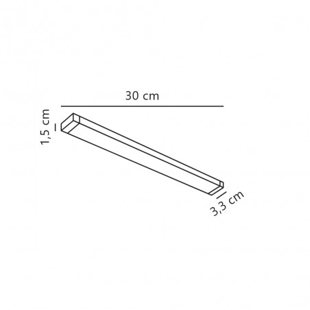 Bajomueble LED Preston 30 (4W)