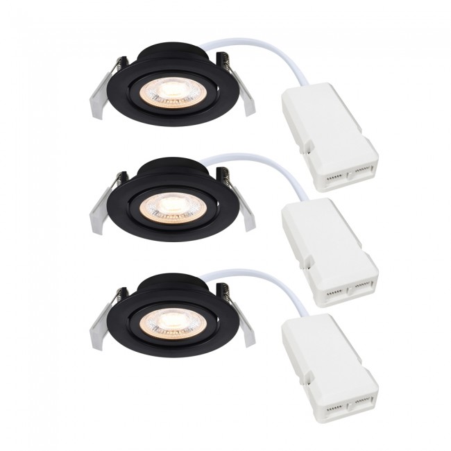 3-Kit Empotrable de techo LED Monolo (4.8W)