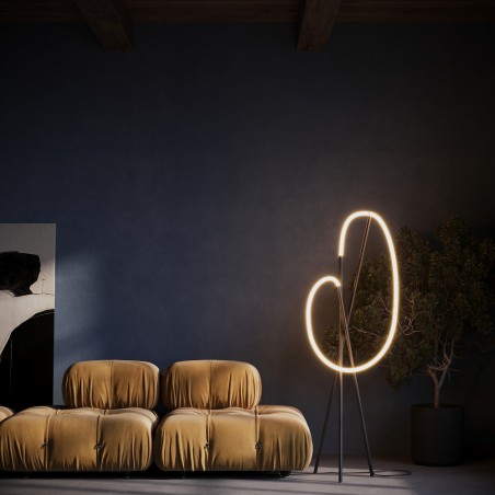 Lámpara de pie LED Crochet (36W)